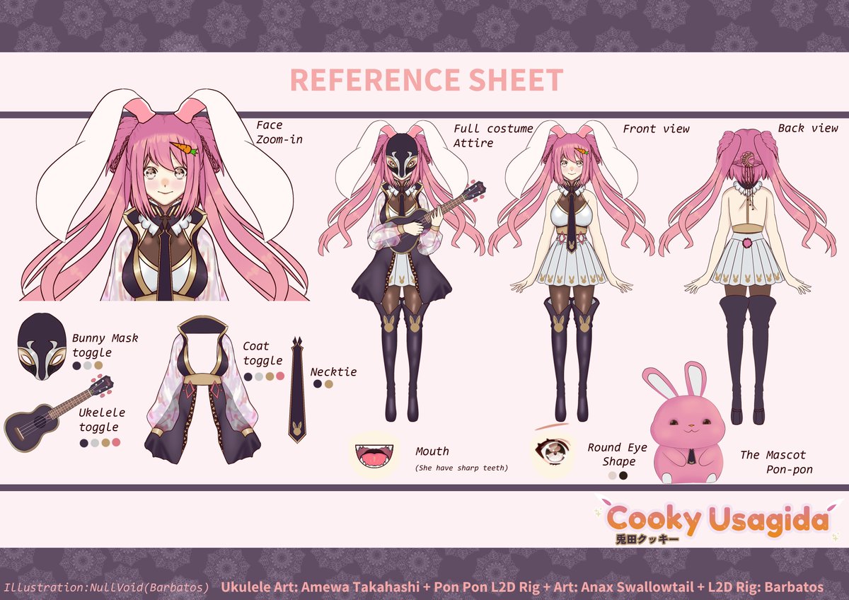 あなたの今まで出会った中で最も混沌としないのピンクバニーメイジです! ✨

The least chaotic pink bunny mage you'll ever meet!

EN: #CookyUsagida

JP: #兎田クッキー

Live: #YahhoLIVE

Art: #CookyArt

Memes: #YahhoMemes

Clips: #YahhoClips

Oshimark: 🐰🧙‍♂️