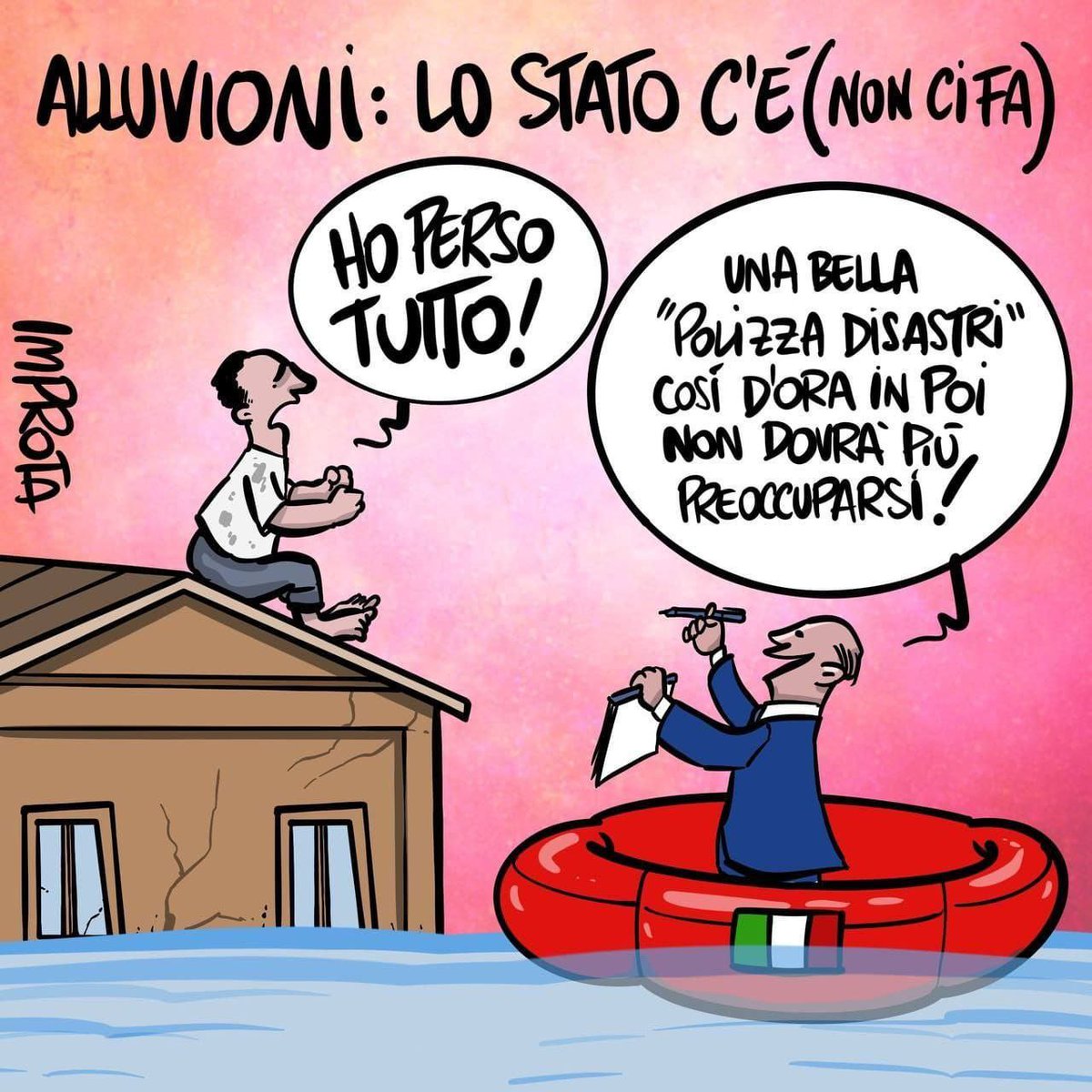 Veraestronza's tweet image. Hai capito gli #Infami ? Prima giocano a fare Dio creando le alluvioni , poi ti dicono che devi assicurare la tua casa . Andate tutti a fare in culo #governanti di #StoCazzo vi devono affogare nella melma #Criminali