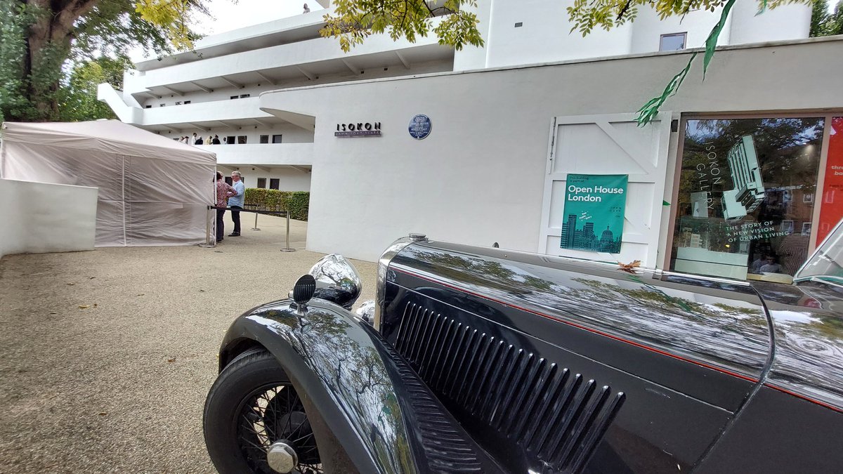 Max Kingsley-Jones (@maxk_j) on Twitter photo <a href="/IsokonGallery/">Isokon Gallery</a> <a href="/openhouselondon/">Open House Festival</a> Lovely to see inside and outside the "Lawn Road Flats" yesterday. That 1934 Bentley 3.5 litre parked on the drive was a nice touch! Thanks also to <a href="/LDaybelge/">Leyla Daybelge</a> for her insights on the Pritchards and design <a href="/openhouselondon/">Open House Festival</a> <a href="/IsokonGallery/">Isokon Gallery</a> <a href="/openhouselondon/">Open House Festival</a> Lovely to see inside and outside the "Lawn Road Flats" yesterday. That 1934 Bentley 3.5 litre parked on the drive was a nice touch! Thanks also to <a href="/LDaybelge/">Leyla Daybelge</a> for her insights on the Pritchards and design <a href="/openhouselondon/">Open House Festival</a>