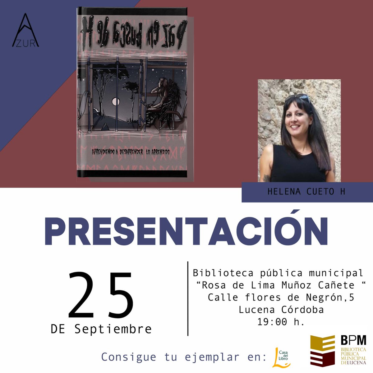 hachece76's tweet photo. El miércoles con mucha ilusión os espero en Lucena!!! Córdoba!!! https://t.co/yWQmkVPLKK