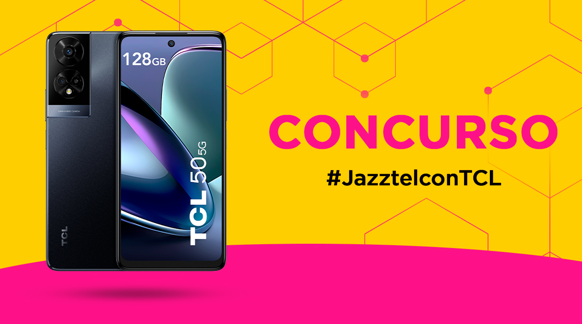 ¡ÚLTIMO DÍA! CONCURSO 
¡Aupa con Septiembre! 😍 📲 💖 
Os animamos el mes con este #TCL50 5G de <a href="/tclmobilees/">TCL Mobile Spain</a>
¿Lo Quieres? ¡Participa!
🔁 RT
👥 menciona quien te anima el mes
#️⃣ Utiliza el HT #JazztelconTCL
✅ ¡Suerte!
BL: bit.ly/3AYOhgf