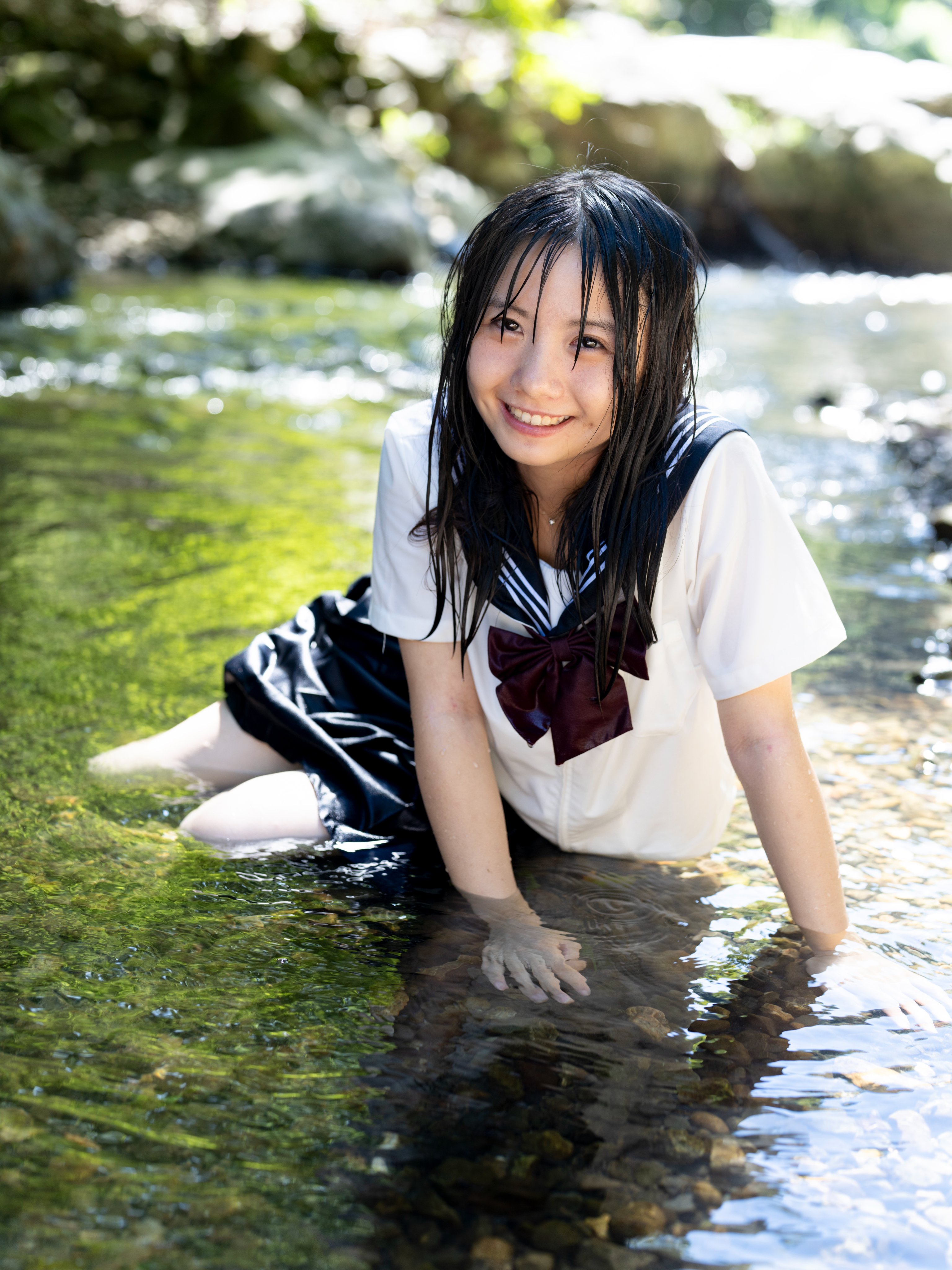 ビンテージ軟妹森系学生日本毛ね格子百襞ショートスカートJK学院