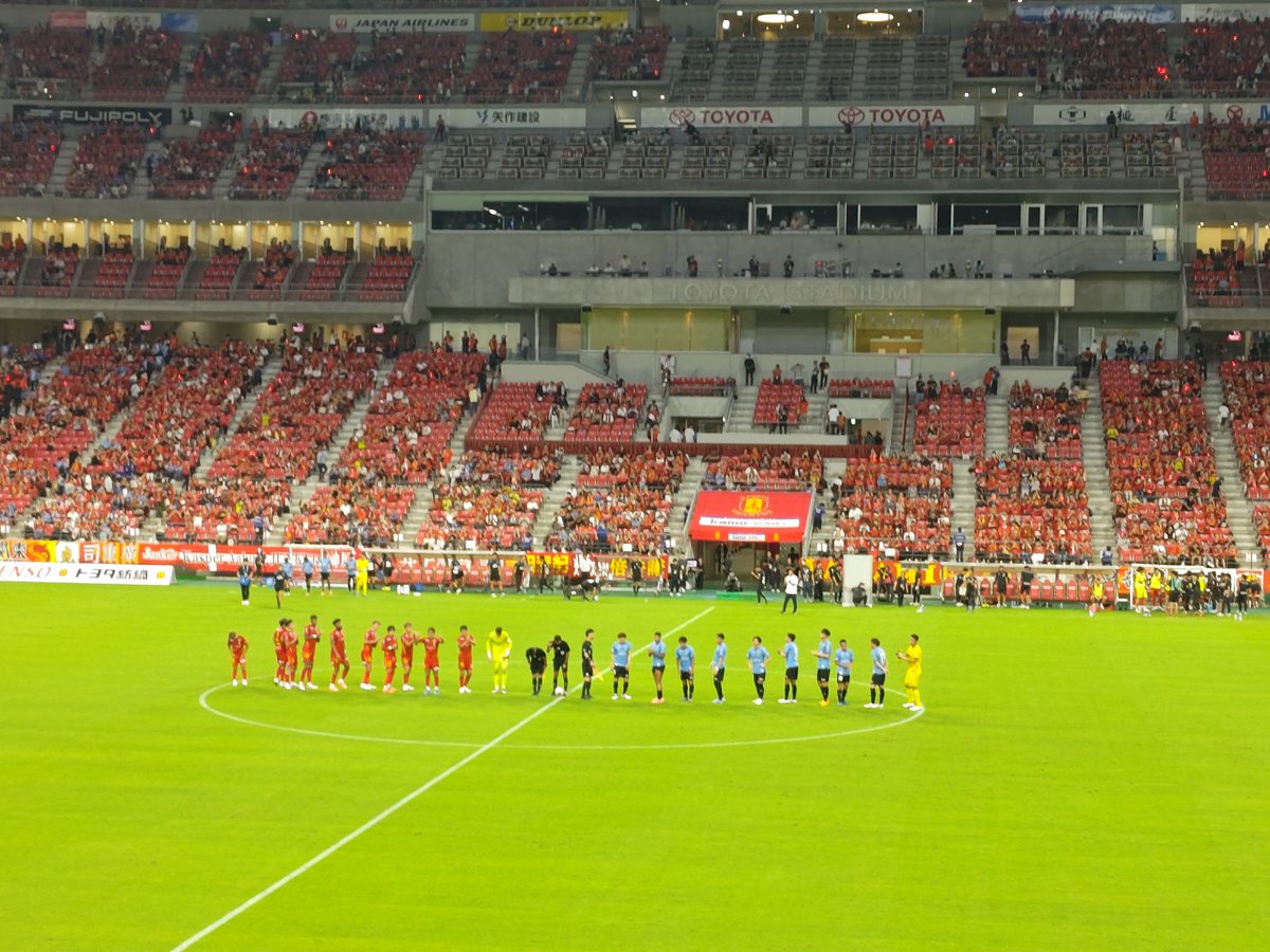 名古屋が川崎に完封勝ち‼️ リーグ戦では5月以来、約4ヶ月ぶりの連勝⚪⚪ #grampus