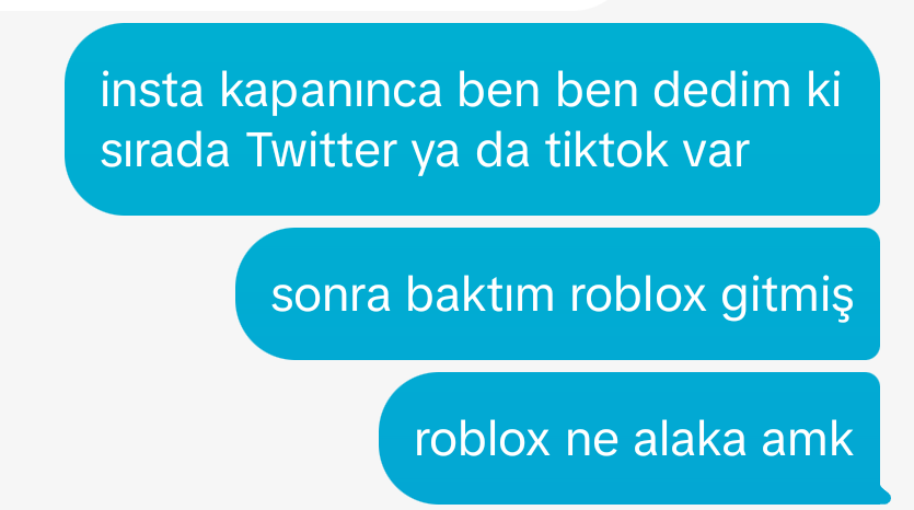 OlumuneDistaste's tweet image. Hâlâ anlam veremiyorum

#FreeRoblox