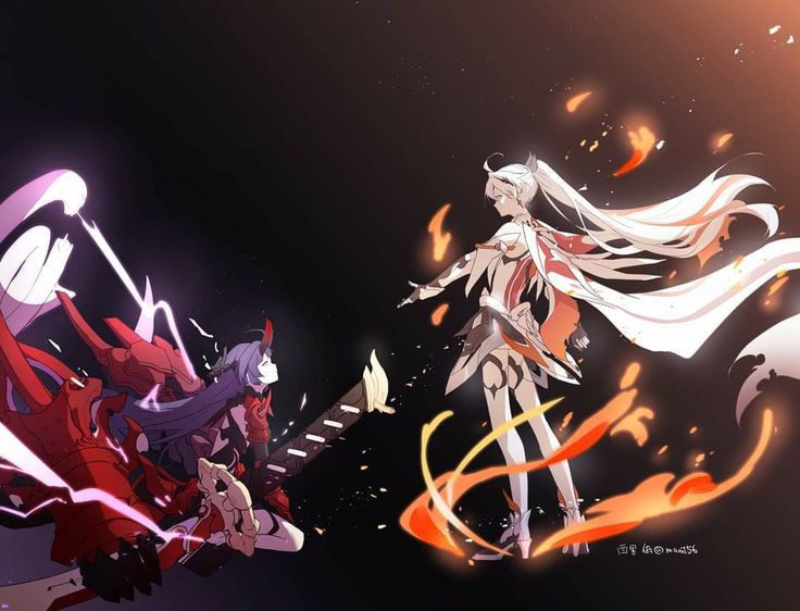 fnaf_and_sonamy's tweet photo. Mai-sanpai, let's go back home❤️
#HonkaiImpact3rd #kiamei https://t.co/TPysQ8nR2D