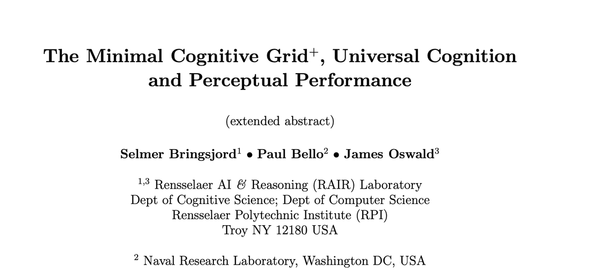 CognitiveFor's tweet image. Last week, at the XX #Conference of the Italian Ass. for #CognitiveScience #aisc2024, there were 2 works adopting the Minimal Cognitive Grid proposed by @antoniolieto in Cognitive Design for Artificial Minds. Discover more @ doi.org/10.4324/978131…

#minimalcognitivegrid #book