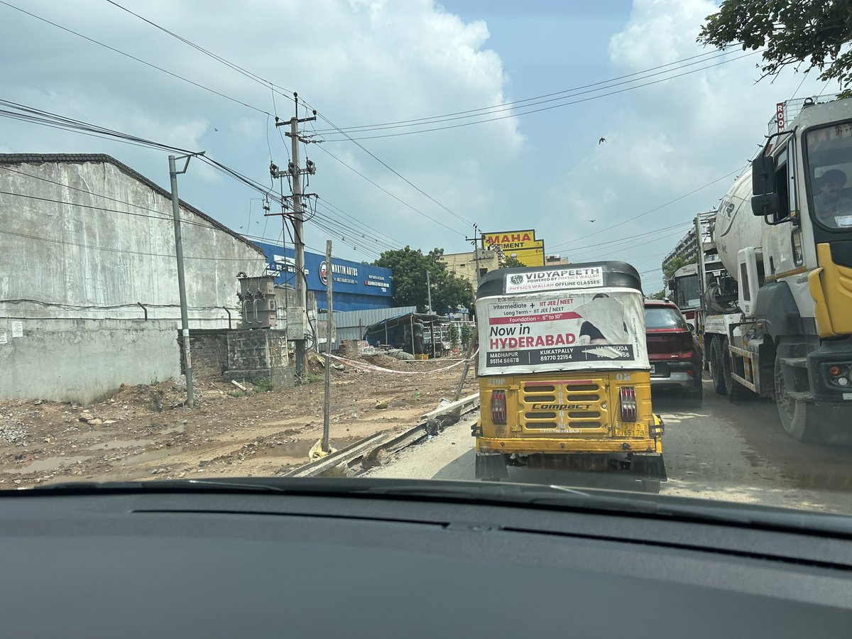 vvlsravikumar (@vvlsravikumar) on Twitter photo <a href="/GHMCOnline/">GHMC</a> <a href="/CommissionrGHMC/">Commissioner GHMC</a> <a href="/gadwalvijayainc/">Vijayalaxmi Gadwal, GHMC MAYOR</a> <a href="/HYDTP/">Hyderabad Traffic Police</a> <a href="/LbnagarTrPS/">LB Nagar Traffic PS</a> <a href="/ZC_LBNagar/">Zonal Commissioner, LB Nagar Zone, GHMC</a> <a href="/CYBTRAFFIC/">Cyberabad Traffic Police</a>
Dear all, Road work going on Bandlaguda - Nagole-ORR road since 3 weeks . Traffic is like a hell since morning to midnight. Kindly arrange traffic police Checkpost till the work is over pls <a href="/GHMCOnline/">GHMC</a> <a href="/CommissionrGHMC/">Commissioner GHMC</a> <a href="/gadwalvijayainc/">Vijayalaxmi Gadwal, GHMC MAYOR</a> <a href="/HYDTP/">Hyderabad Traffic Police</a> <a href="/LbnagarTrPS/">LB Nagar Traffic PS</a> <a href="/ZC_LBNagar/">Zonal Commissioner, LB Nagar Zone, GHMC</a> <a href="/CYBTRAFFIC/">Cyberabad Traffic Police</a>
Dear all, Road work going on Bandlaguda - Nagole-ORR road since 3 weeks . Traffic is like a hell since morning to midnight. Kindly arrange traffic police Checkpost till the work is over pls