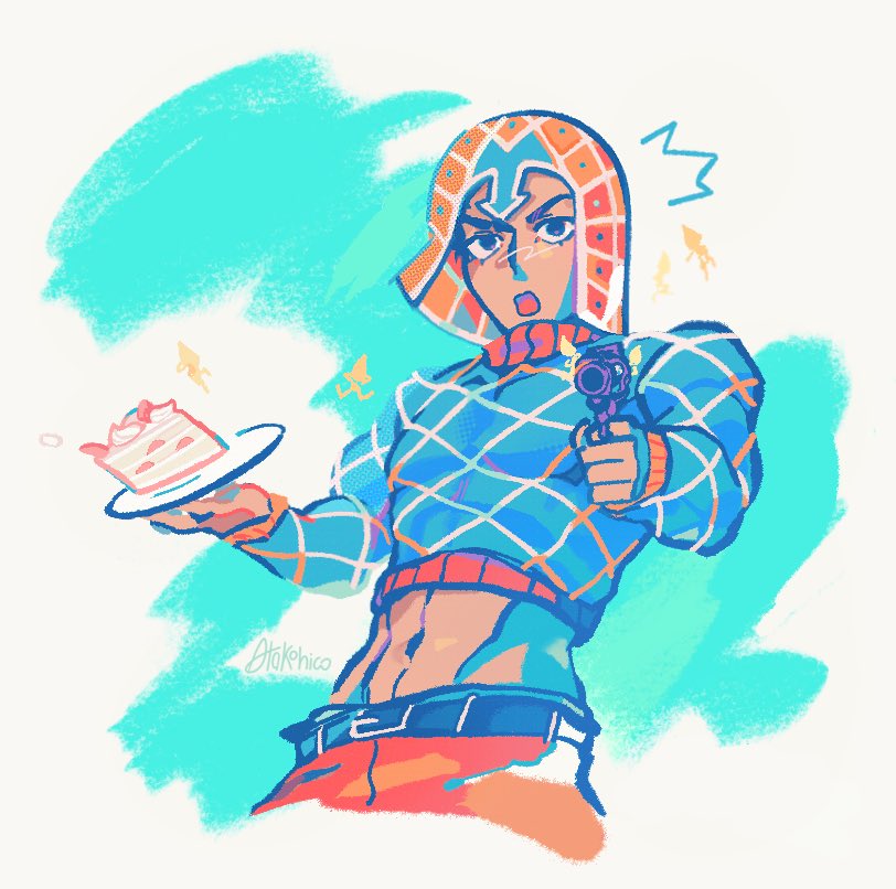 #ジョジョの奇妙な冒険 #グイードミスタ
#fanart #JoJosBizarreAdventure #GuidoMista #JJBA #jojofanart