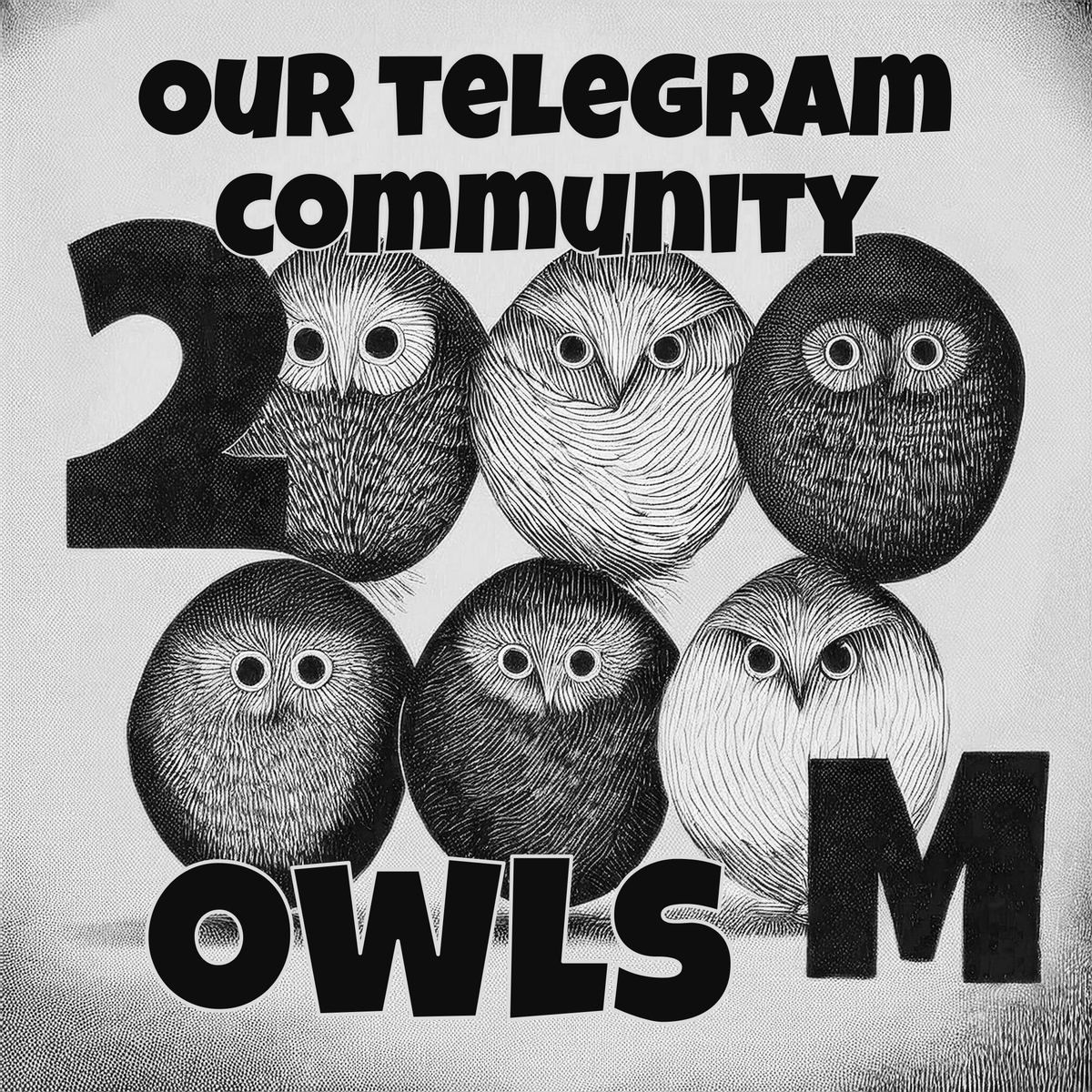 🦉 So hoooot, so awgggg!

✨ We are now more than 2M Owls in our Telegram community.

Stay owled 👉 t.me/OwlsOnTon_bot