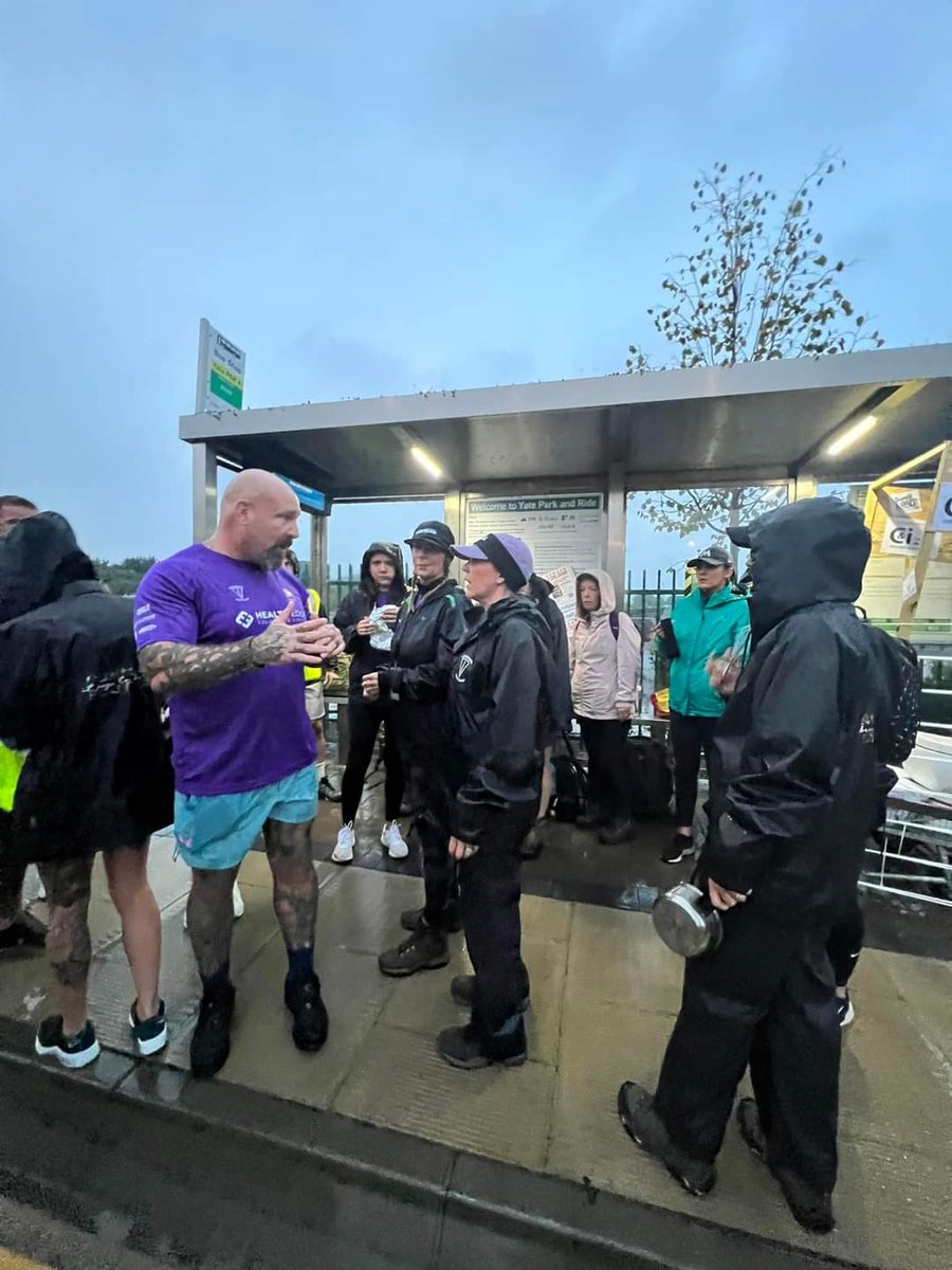 Best of luck to all the Commando Boot Camp walkers today! 👏 30 amazing people are trekking from Yate to Bristol, carrying household items like fridges, bathtubs, and saucepans to support the homeless. 🛁🪑 Over £7,500 raised! 👌