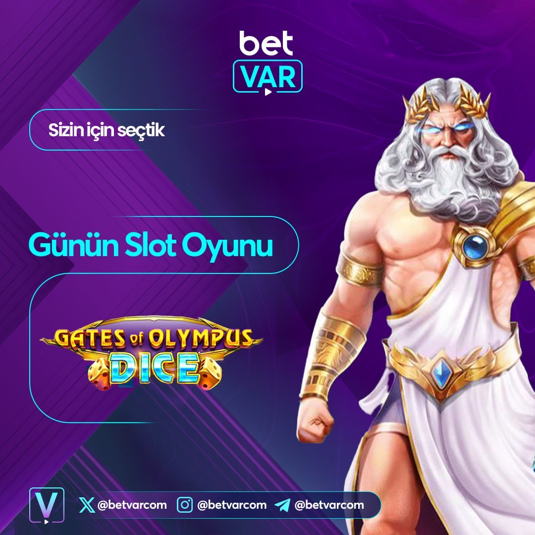 ☄️ Yüksek Çarpanlar Bu Oyunda !

✨ Günün en çok kazandıran slotunu sizin için seçtik!

⬆️ En gözde oyunlardan Gates of Olympus DICE

✔️Kazancın Tek Adresi #BetVar

📱Kazanmak İçin Hemen Tıkla ; t2m.io/betvargiris