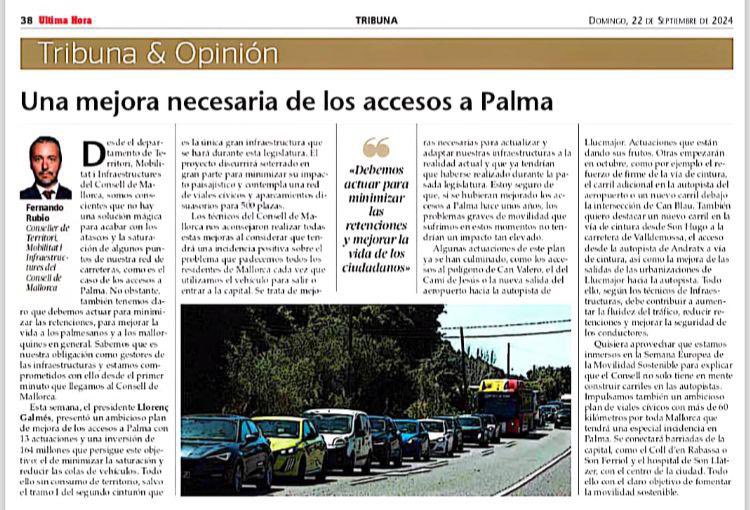 Molt Bona Feina del <a href="/ConselldeMca/">Consell de Mallorca</a> <a href="/Ll_Galmes/">Llorenç Galmés</a> <a href="/frubioaguilo/">Fernando Rubio</a>