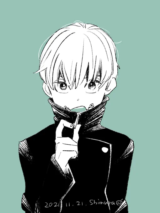 旧棘、新棘。 
