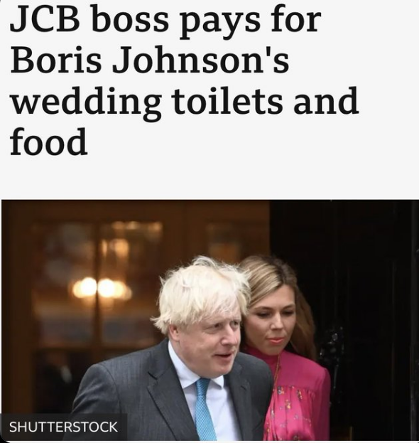 Now is that the same JCB boss who resigned from the Lords and is rumoured to owe up to half a billion in tax

But , but  Starmer went to football...... 

#ToriesAreOut #StarmerIsPM79 #farrightfails #toptierkeir