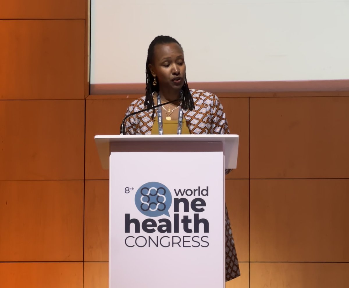 WOHCongress's tweet photo. The National Antimicrobial Resistance Monitoring System #NARMS tracks #AMR in foodborne and intestinal bacteria using a #OneHealth approach, it:
👓monitors trends
📰disseminates data,
🔬conducts research
🔎aids in outbreak investigations
👥support @US_FDA decisions
#WOHC2024 https://t.co/Y2Bwbltwgq