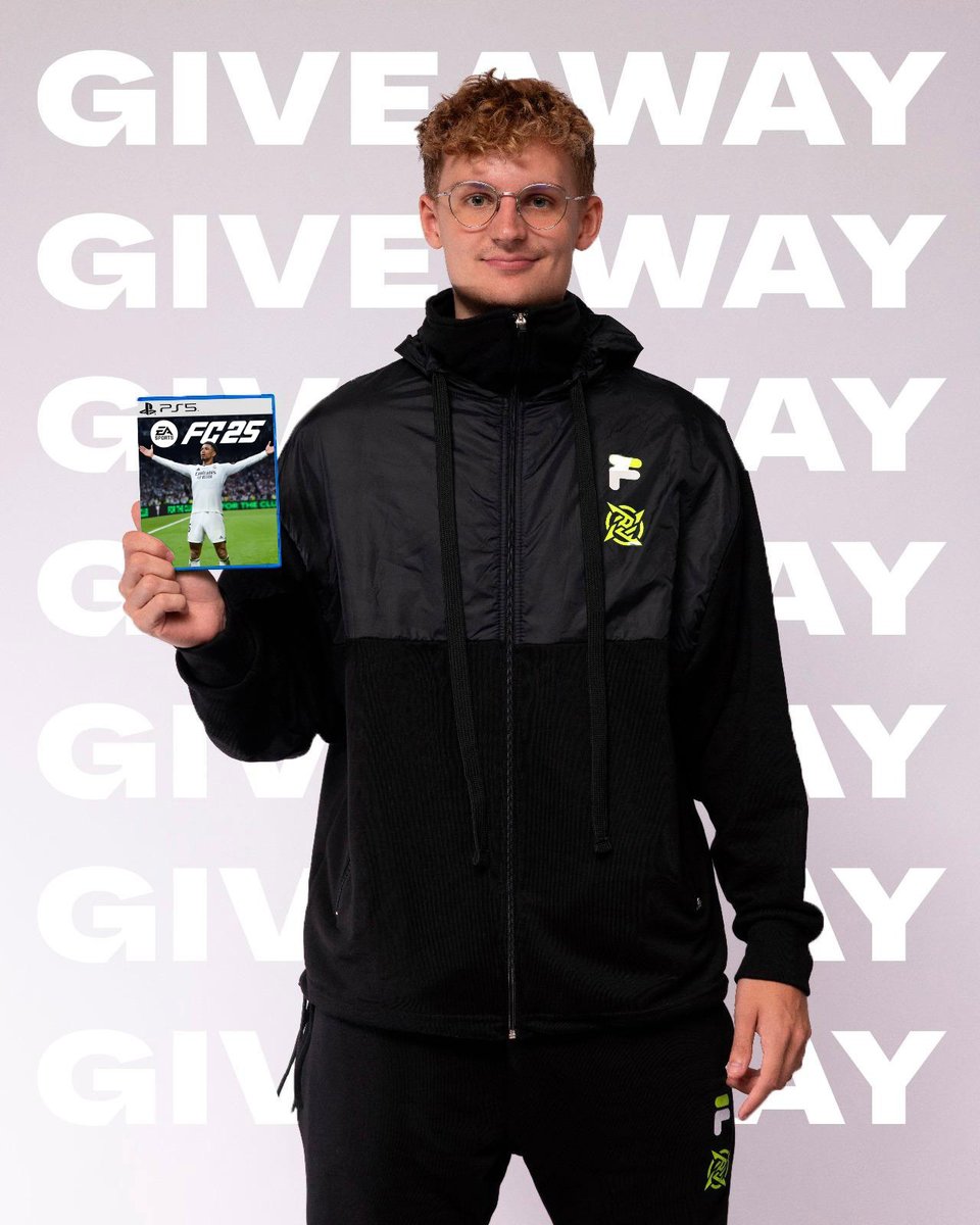 EA FC 25 GIVEAWAY 🚨

I will be giving away one copy of the new EAFC 25 🔥

Requirements 👇

- Follow Me 
- Tag 2 friends that you beat on fc 25 down in the comments 👇

I will contact the winner trough my dms 👍 best of luck 🔥