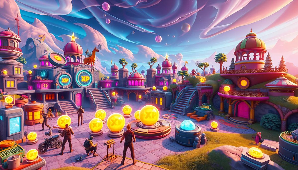 ChikoongC's tweet photo. Fortnite's Chapter 5 Season 4 has a new Infinite AFK XP Glitch. Players can earn XP without actively playing, making leveling up effortless. 

This game-changing exploit has the community buzzing. For details: https://t.co/WHtoztcYEp

#Fortnite #FortniteChapter5Season4 #FortFTS https://t.co/Mkh1U1R006