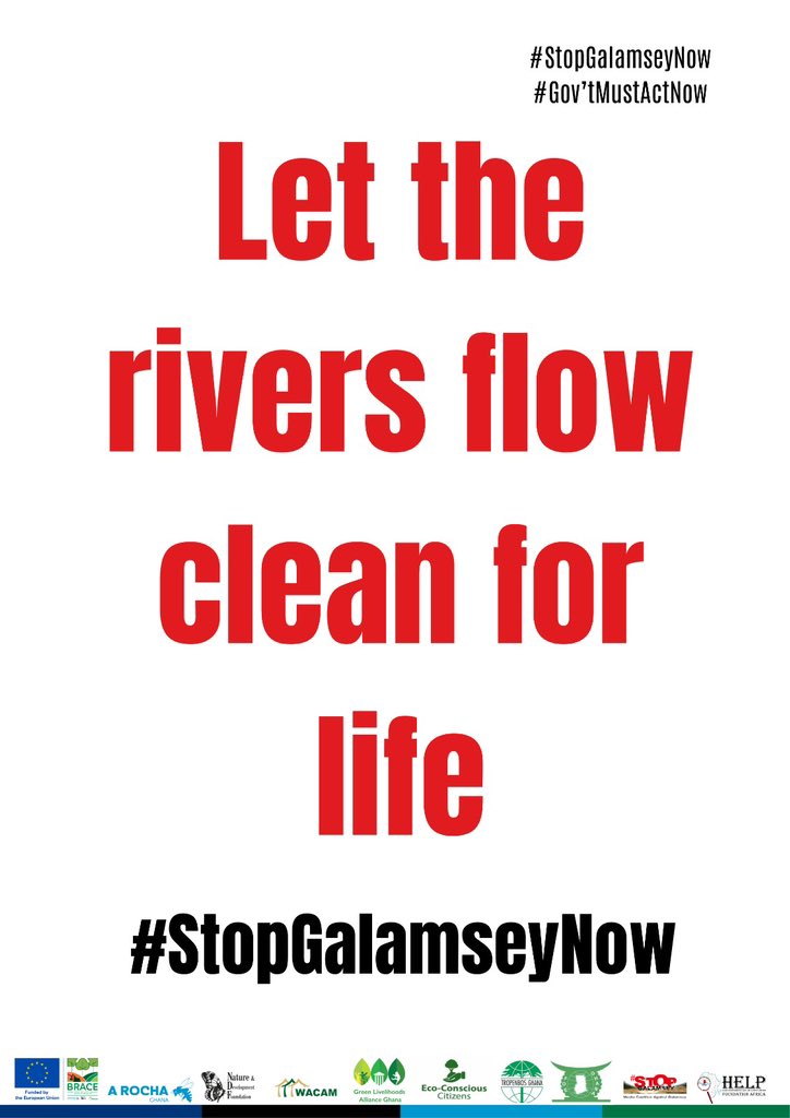 Our Communities need water ways of life, not of death. #StopGalamseyNow
#WeNeedCleanRivers
#SaveRiversToday for #WaterTomorrow 
<a href="/darylbosu/">#SaveAtewaForest</a>
<a href="/arochaghana/">A Rocha Ghana</a>
<a href="/MBawumia/">Dr. Mahamudu Bawumia</a>
<a href="/Rivers_of_world/">World Rivers</a>
<a href="/NAkufoAddo/">Nana Akufo-Addo</a> 
<a href="/UNDPGhana/">UNDP Ghana</a> <a href="/EuropeInGhana/">European Union in Ghana</a> <a href="/UNHumanRights/">UN Human Rights</a>