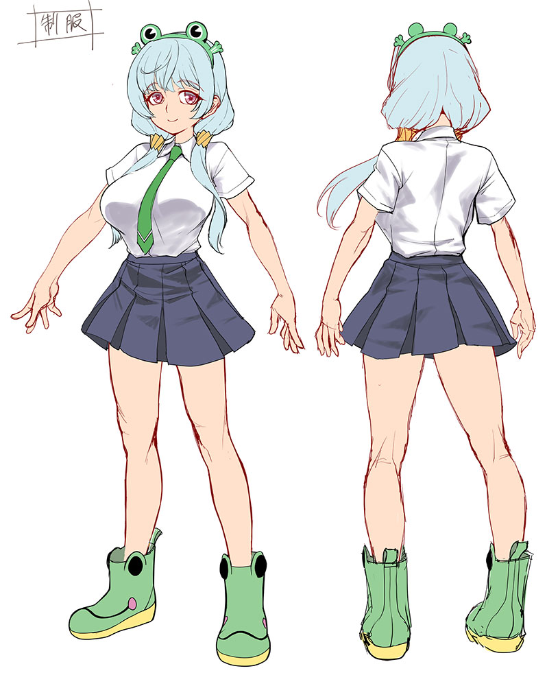 NaniwaComteg's tweet photo. 天泣ちゃん設定画 https://t.co/D7dzfxEYtU