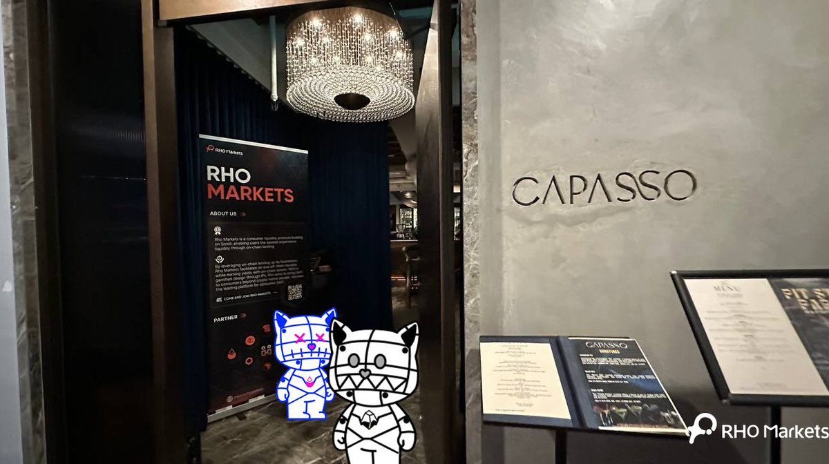 RhoMarketsHQ's tweet image. Huge thanks to everyone who joined us for the @Scroll_ZKP Ecosystem Gathering last night! 

While we anticipated an attendance of over 50, we were thrilled to welcome more than 200 participants! Your enthusiasm and insights made the evening truly special😆

Looking forward to…