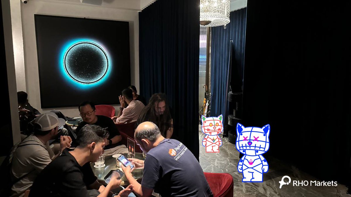 RhoMarketsHQ's tweet image. Huge thanks to everyone who joined us for the @Scroll_ZKP Ecosystem Gathering last night! 

While we anticipated an attendance of over 50, we were thrilled to welcome more than 200 participants! Your enthusiasm and insights made the evening truly special😆

Looking forward to…