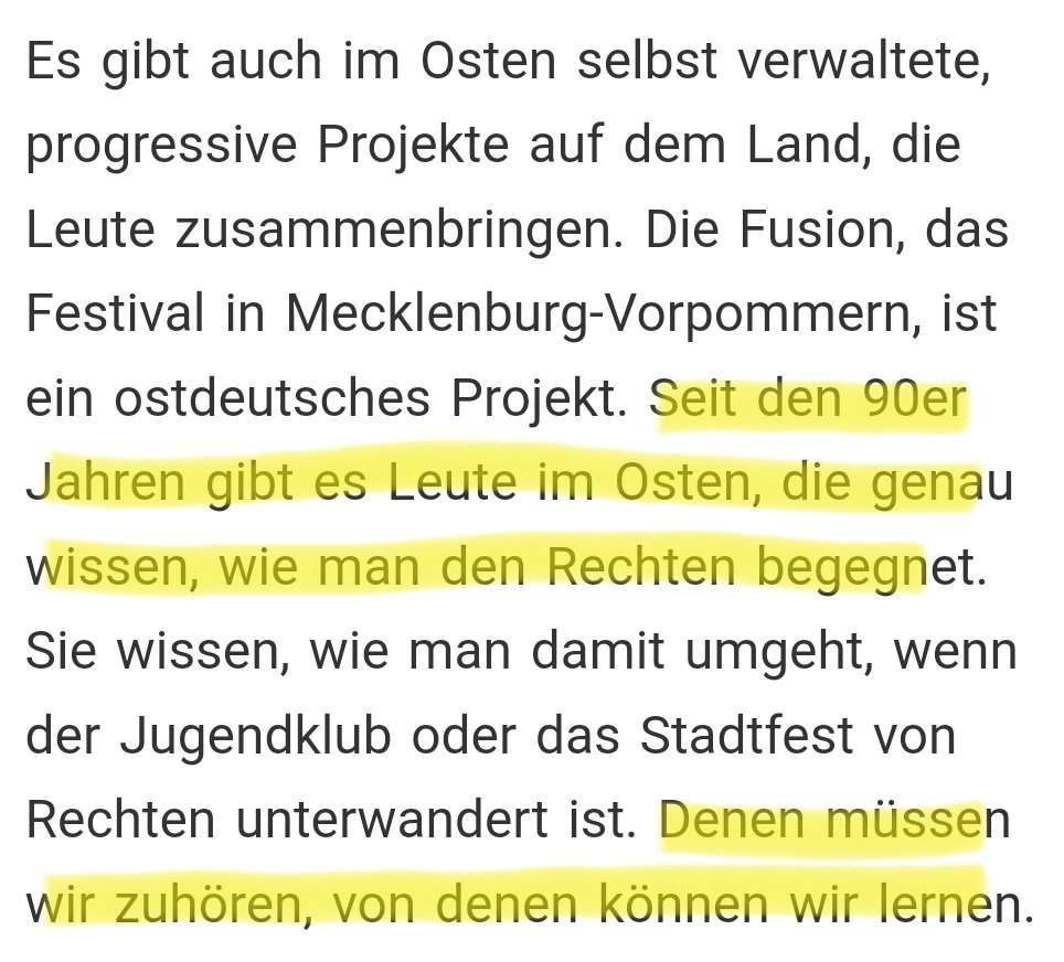 Lesenswertes Interview bei <a href="/tazgezwitscher/">taz</a> mit "Ostversteher" Daniel Kubiak  (<a href="/deekaybiese82/">Daniel Kubiak</a>).

Schaut nach Osten, ins vermeintliche 'Dunkeldeutschland'. Dort leben die Menschen, die wissen, wie man #Rechtsextremismus wirksam begegnet.

👉 taz.de/Soziologe-uebe…