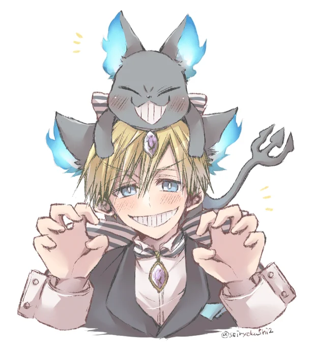 グリムと物間くんも描いてたよ! 