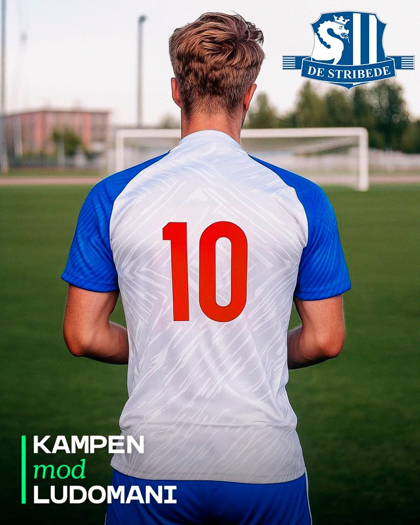 Hver 10. dansker har problemer med gambling.
Det vil vi i De Stribede sætte fokus på til den 10. spillerunde.
Har du, eller nogen du kender, problemer med pengespil?
Få gratis, anonym behandling hos Center for Ludomani - kontakt dem på: 7011 1810
#kampenmodludomani <a href="/ludomani/">Center for Ludomani</a>