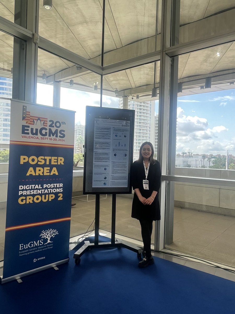 EleanorMor2996's tweet image. Delighted to attend and present data on discharge destinations and readmission rates following acute hip fractures at #EUGMS in Valencia☀️