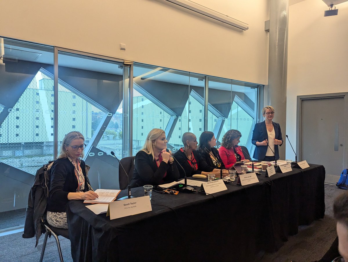 Jo Coles (@jocoles1) on Twitter photo Prioritising neighbourhood policing, tackling serious organised crime, violence against women & girls. Change begins #LabourConference24
<a href="/NorfolkPCC/">NorfolkPCC</a> <a href="/AlexDaviesJones/">Alex Davies-Jones MP</a> <a href="/alison_4life/">Alison Lowe OBE</a> <a href="/emilyspurrell/">Emily Spurrell</a> <a href="/MerseysidePCC/">Merseyside's Police Commissioner Emily Spurrell</a> <a href="/DianaJohnsonMP/">Diana Johnson DBE MP 🇬🇧🇺🇦🌈</a>
& <a href="/YvetteCooperMP/">Yvette Cooper</a>
p.s. all women panels rock ❤️🤘 Prioritising neighbourhood policing, tackling serious organised crime, violence against women & girls. Change begins #LabourConference24
<a href="/NorfolkPCC/">NorfolkPCC</a> <a href="/AlexDaviesJones/">Alex Davies-Jones MP</a> <a href="/alison_4life/">Alison Lowe OBE</a> <a href="/emilyspurrell/">Emily Spurrell</a> <a href="/MerseysidePCC/">Merseyside's Police Commissioner Emily Spurrell</a> <a href="/DianaJohnsonMP/">Diana Johnson DBE MP 🇬🇧🇺🇦🌈</a>
& <a href="/YvetteCooperMP/">Yvette Cooper</a>
p.s. all women panels rock ❤️🤘