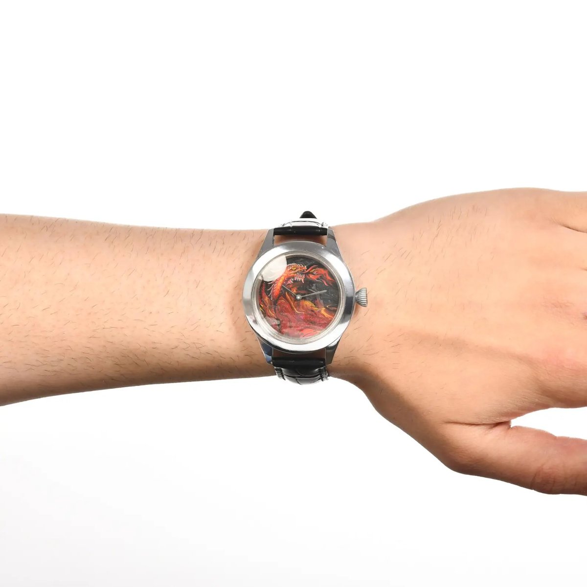 siriusdiamant's tweet image. Stunning Micro Hand Painted Dragon Watch, Handmade Genuine Leather Wristwatch
t.ly/nGD2x
#DragonWatch #RedWatch #HandmadeWatch #HandPaintedWatch #StainlessStill #LuxuryWatch #LeatherWatch #MenWatch #WaterproofWatch #AnalogWatch #Wristwatch #HusbandGift #ChristmasGift