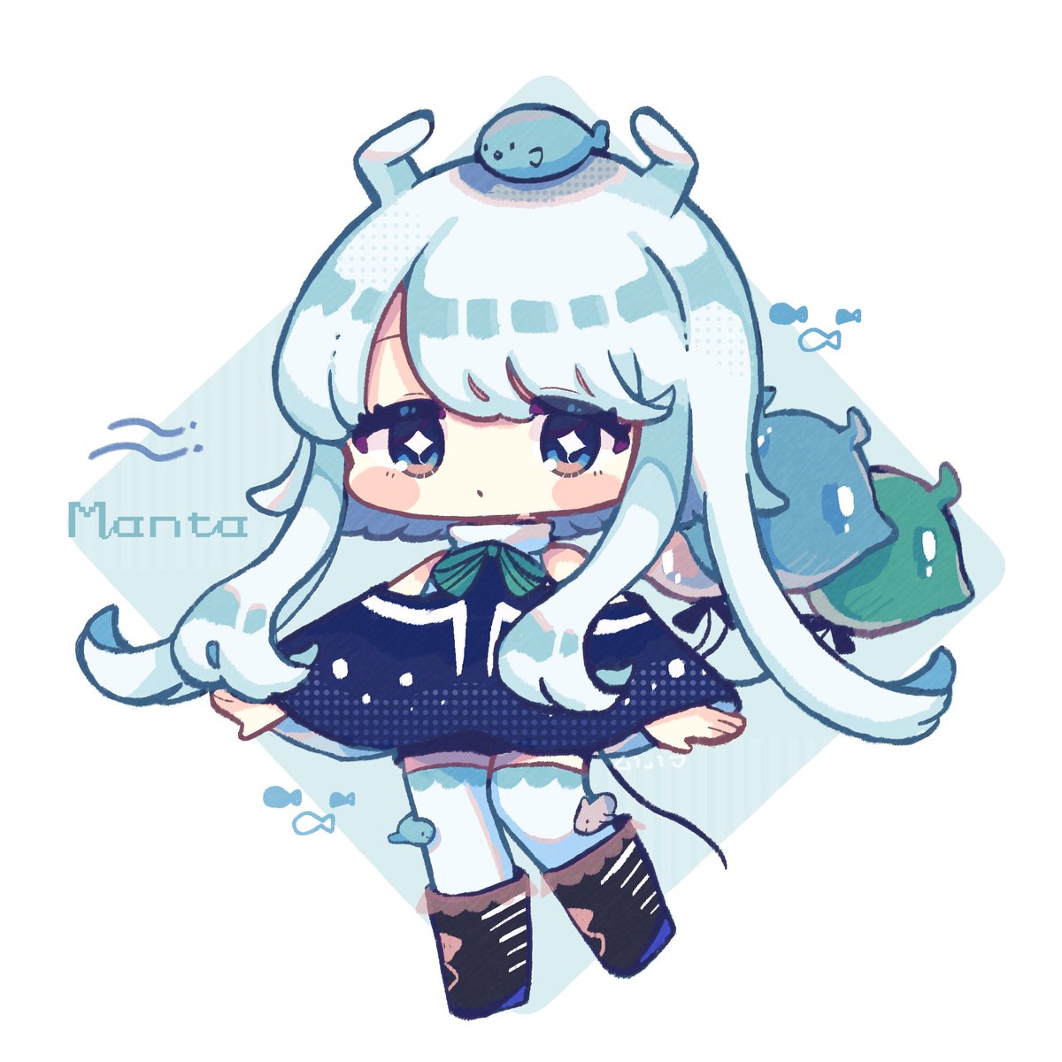 mu11sim's tweet photo. マンタちゃん🐟 https://t.co/kKrsMZpL3D