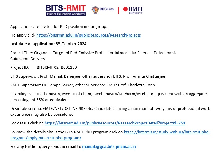 MainakGCMS's tweet photo. PhD position available in our group. Interested candidate may please apply. https://t.co/1ILlRZjcNd https://t.co/kCWcaIP0Ml