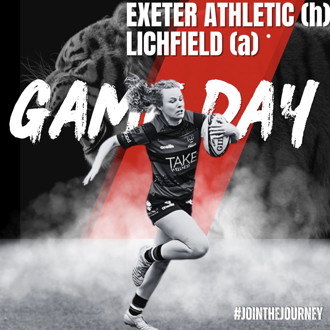 Cheltenham Tigers WRFC (@chelttigerswrfc) on Twitter photo ITS GAME DAY
Both teams are out on the field today as the 1XV travel to @lichladiesrugby where the 2XV are at home as they face <a href="/eurfcwomen/">EURFC Women</a>
Any and all support is appreciated- just bring a brolly! ☂️
#JoinTheJourney
#RunRiot
#TigerFamily ITS GAME DAY
Both teams are out on the field today as the 1XV travel to @lichladiesrugby where the 2XV are at home as they face <a href="/eurfcwomen/">EURFC Women</a>
Any and all support is appreciated- just bring a brolly! ☂️
#JoinTheJourney
#RunRiot
#TigerFamily