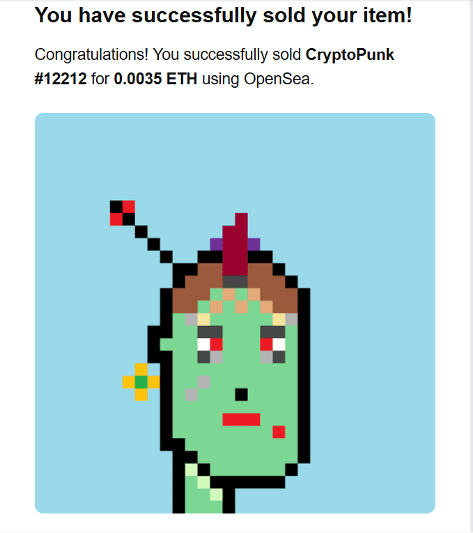 MancaruriCuGust's tweet photo. Check out this Item - CryptoPunk #12212 - #CryptoPunks by #CryptoDreamNFT_eth | #OpenSea -->
https://t.co/UF8lRs0nGK
#nftday #NFTTrading #Pixelverse #OpenseaNFTs #CryptoCommunity #InvestInNft #NFT #NFTCommunitys #NFTcollectibles https://t.co/I2g02aeaSO