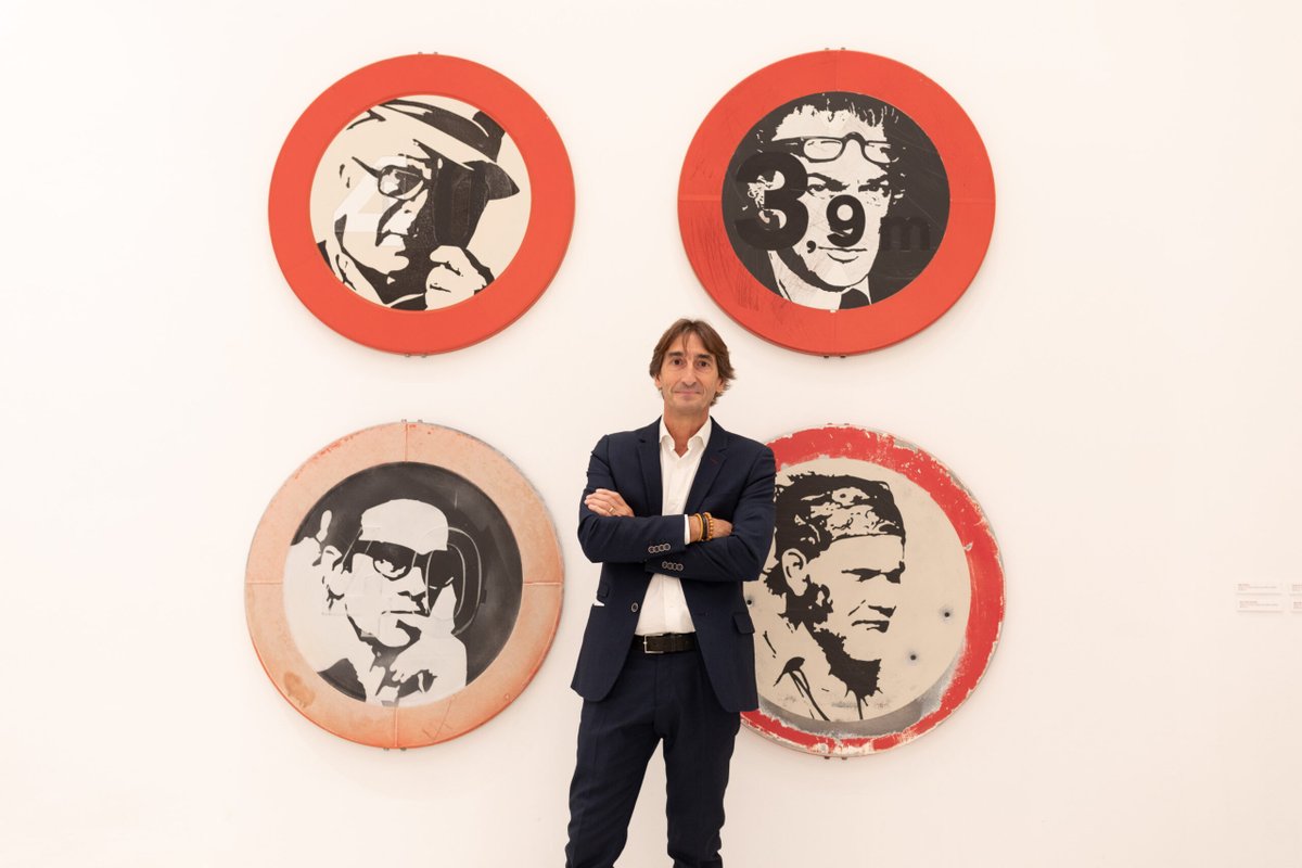 Ximo Amigó transforma señales de tráfico en arte cinematográfico en su nueva exposición ‘Flashback dlvr.it/TDXZTd