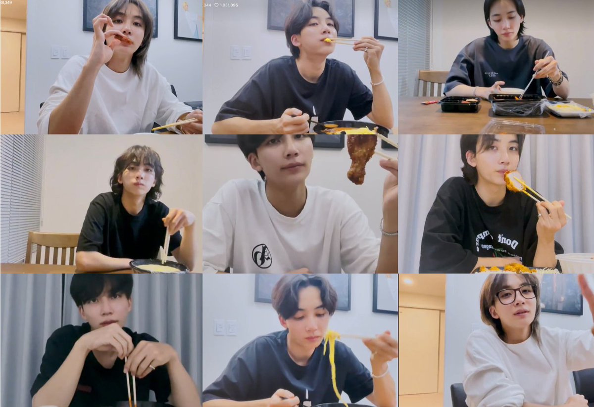 lovrehani's tweet photo. jeonghan’s “lets eat” wv lives = comfort. ❤️‍🩹 https://t.co/Rz91d7uEGm