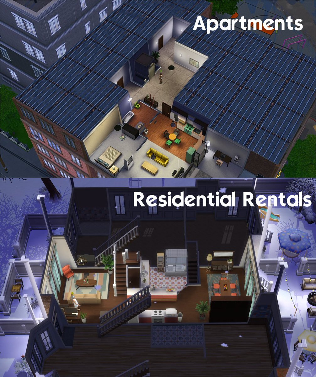 Pwease consider hitting the Me Too button on this post so Maxis knows we want Apartment wall shaders for Residential Rentals :/ It's so ugly playing in townhouses when everything is down
answers.ea.com/t5/Game-Feedba…