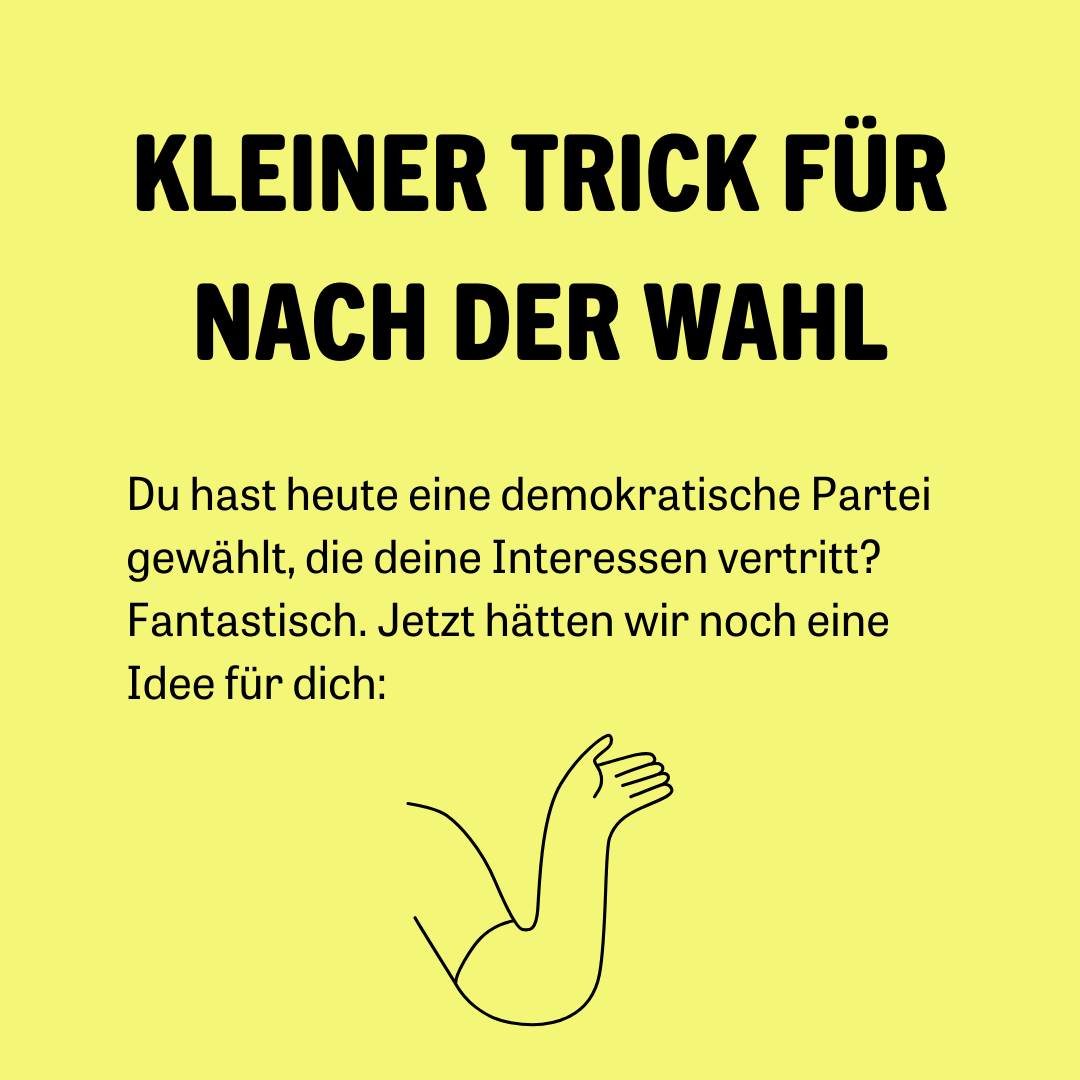 Loehnerauf's tweet photo. Schon gewählt? Für heute empfehlen wir allen in Brandenburg, eine Partei und Kandidat*in zu wählen, die eure Interessen möglichst gut vertritt.

Für morgen haben wir noch einen Zusatztipp: 

Werdet Mitglieder eine Gewerkschaft, zum Beispiel in @_verdi: https://t.co/rvWscsnhZd https://t.co/ZZR6lR8LoY