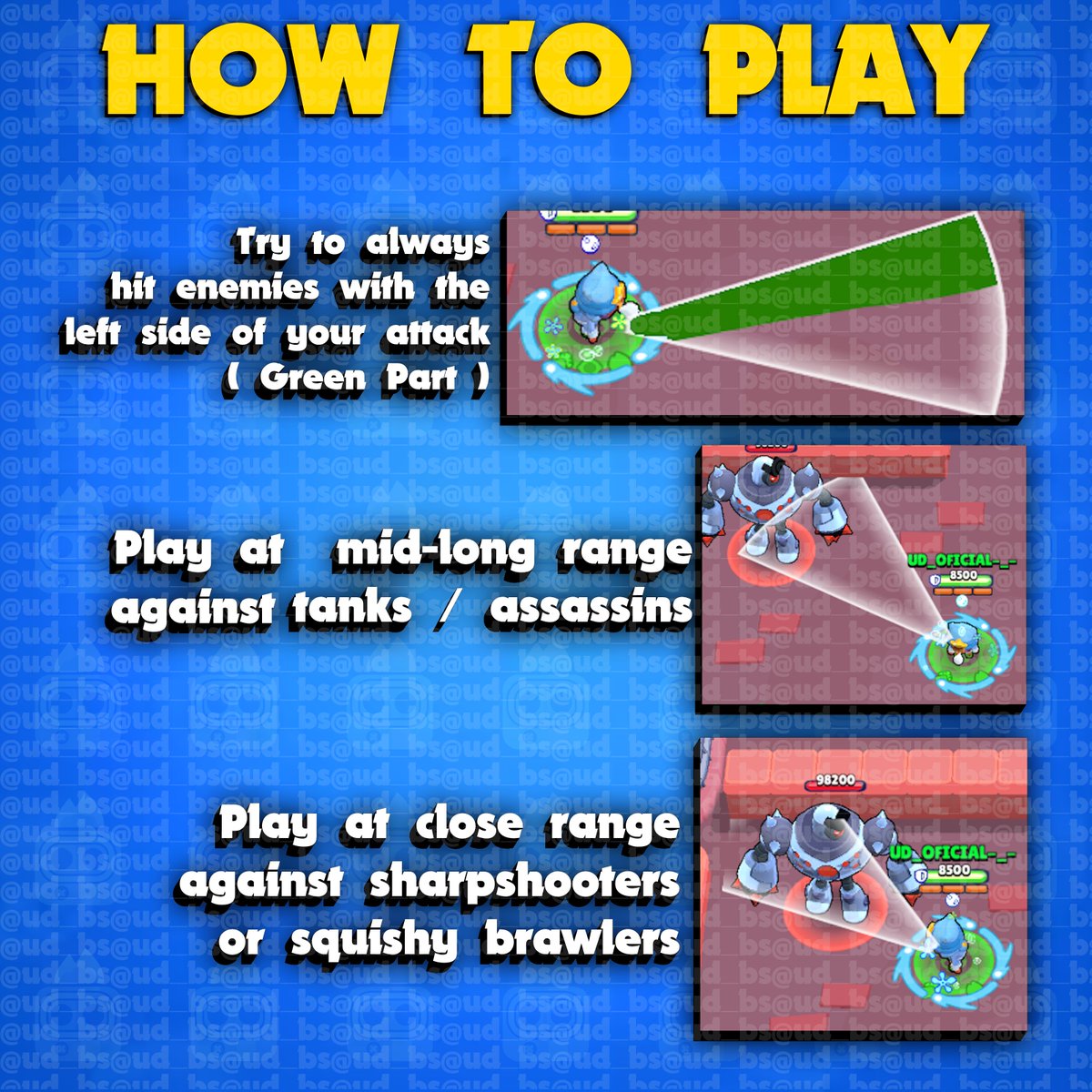 iamud_bs's tweet photo. Sandy Guide! #BrawlStars #Guide #udbs ( 🧵 Thread ) https://t.co/tv901AAytj