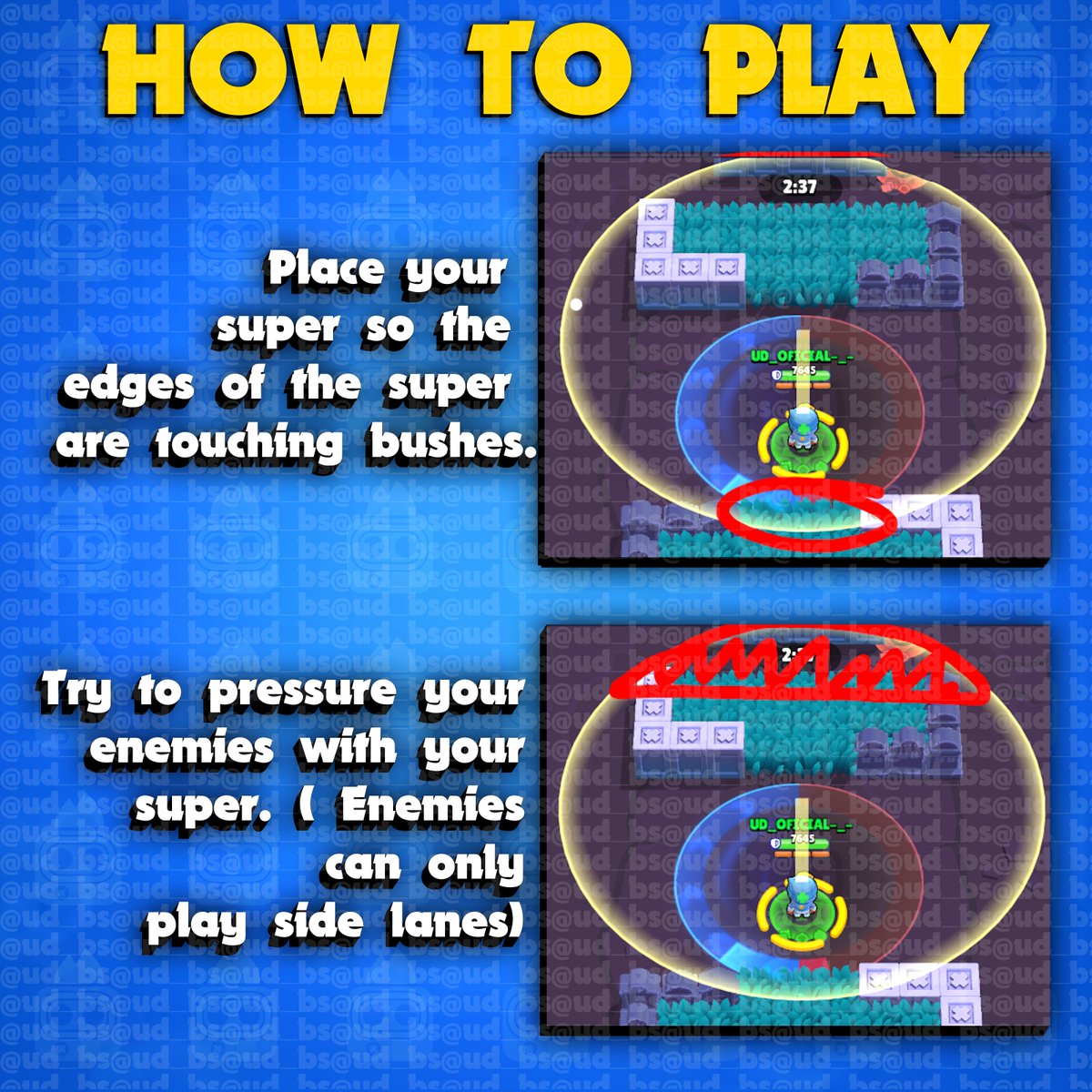 iamud_bs's tweet photo. Sandy Guide! #BrawlStars #Guide #udbs ( 🧵 Thread ) https://t.co/tv901AAytj