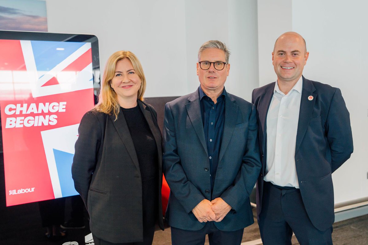 Yesterday, <a href="/_RuthieB_/">Ruth Bennett</a> and I were delighted to welcome <a href="/Keir_Starmer/">Keir Starmer</a> to Liverpool for <a href="/UKLabour/">The Labour Party</a> Conference

Liverpool stands ready to work hand in hand with the Government to deliver change

#ChangeBegins #Lab24