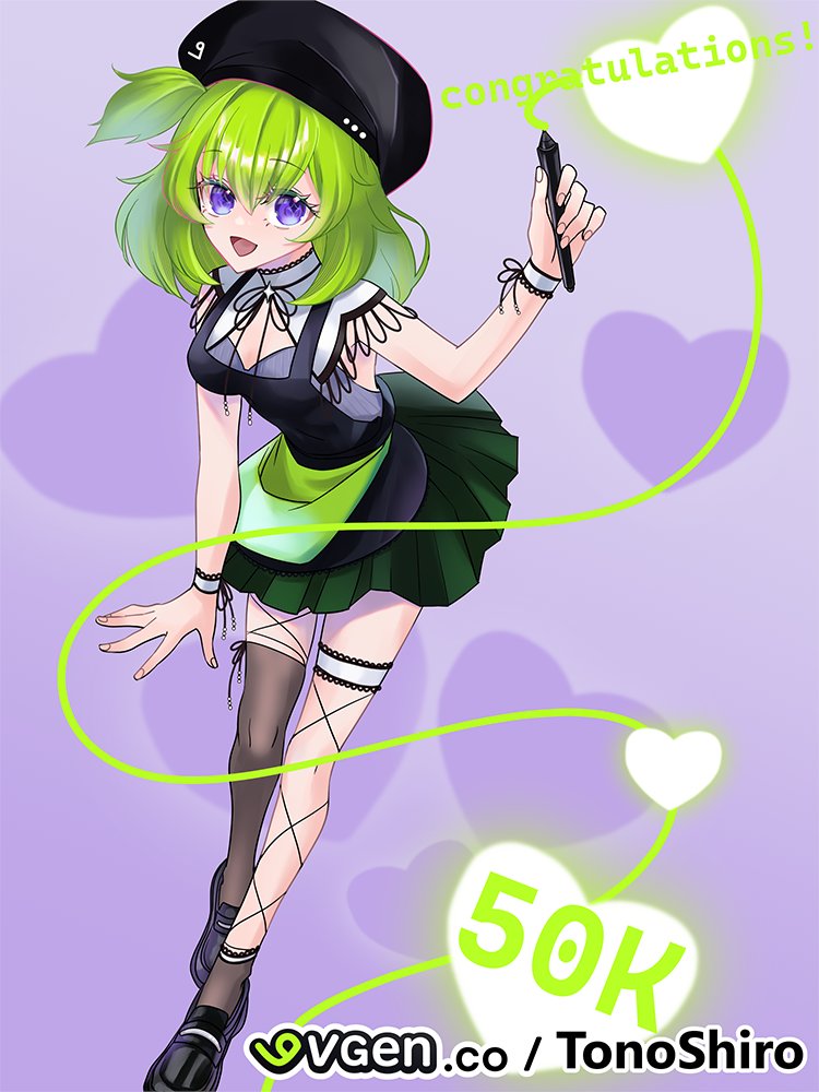 noct_TRPG's tweet image. Congratulations 50K followers, VGen!💚

I'm a Illustrator. and looking forward to VGen!💚✨️💚✨️💚
vgen.co/TonoShiro/

#VGen50KDTIYS