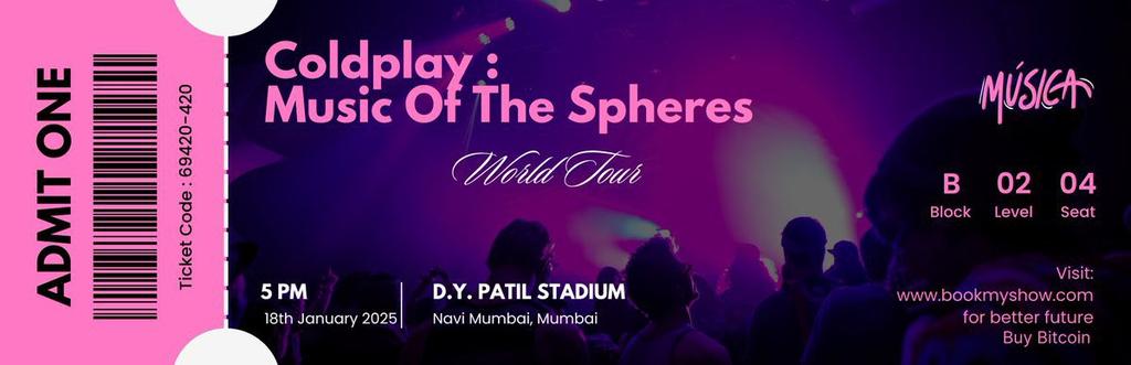 naseerkhanj's tweet photo. Coldplay Ticket Giveaway!!

Like, RT, and comment.

4 lucky winners will get tickets!!

#ColdplayIndia #Coldplay #ColdplayMumbai #BookMyShow 
#SavitriJindal #DevaraTrailer
#DevaraReleaseTrailer https://t.co/qjTvB4piNv
