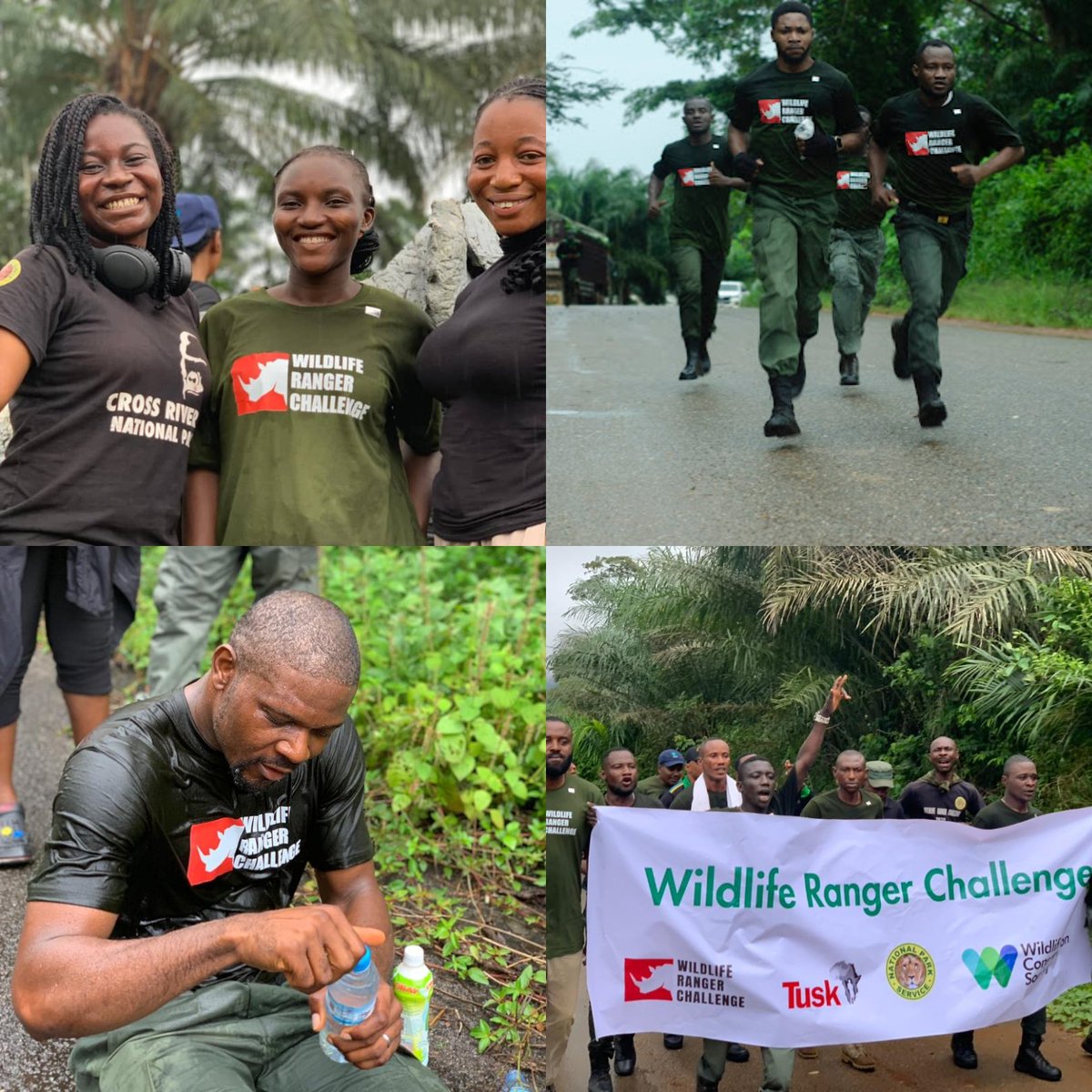 WCS staff celebrated Wildlife Ranger Challenge yesterday with rangers from Cross River National Park, Afi Mountain Wildlife Sanctuary, and the Mbe Mountains. 
#WildlifeRangerChallenge 
#ForWildlifeRangers
