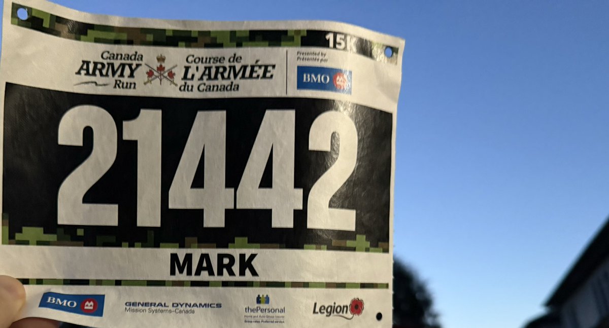 Go_Taylor's tweet image. Welcome dawn. #TimeToRun @CanadaArmyRun