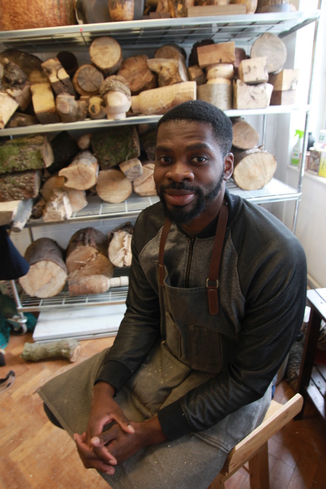So excited to be showing all 36 of the images so far of this work! Available to view now at @haworth.art.gallery -  'Celebrating Excellence - The Black Artisans Photography Exhibition'.  Details: bit.ly/4cJwffo @creativelancs

Image: Darren of @inthegrainn by Jo Sealy