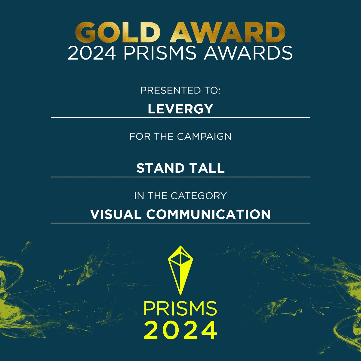 The PRISM Awards tweet media