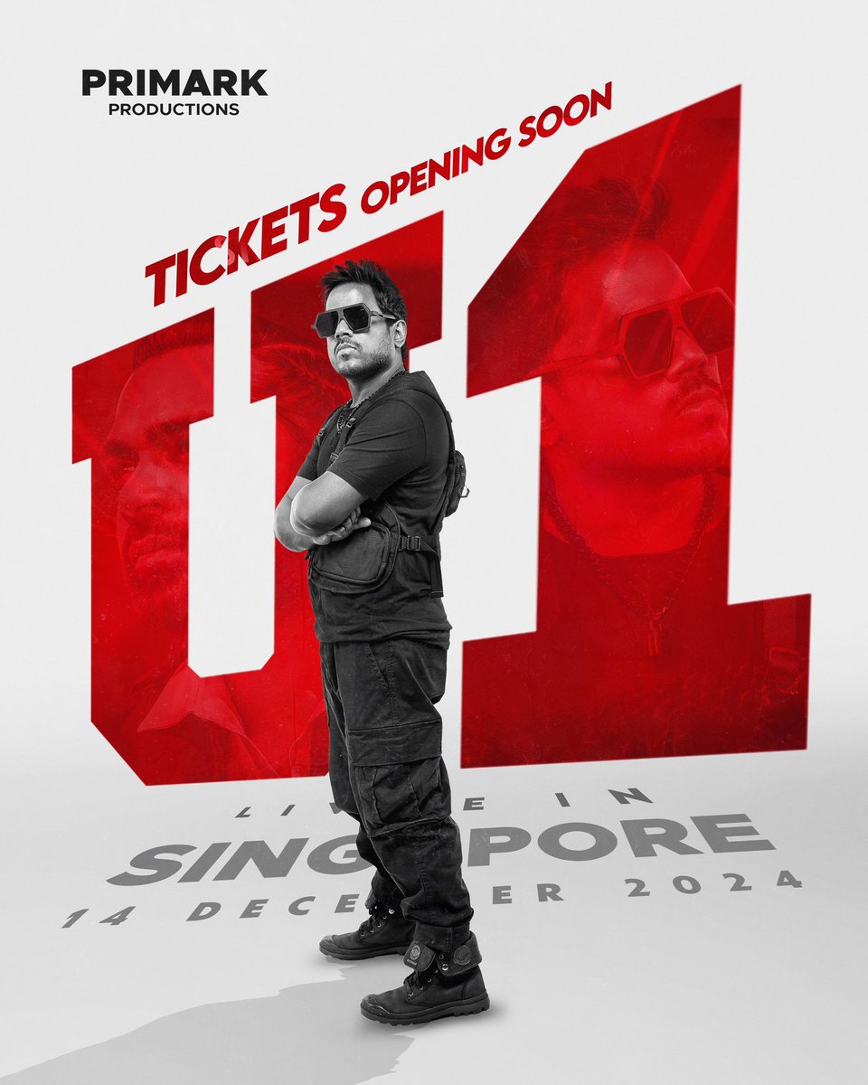 PrimarkProd's tweet photo. Get Ready Singapore🥳
Tickets Dropping Very Soon!

🗓️14th December 2024
📍 Singapore Indoor Stadium

@thisisysr @lingasamy21 @poomerfashions
@Sudarmani_off

#PrimarkYuvanLiveInConcert #YuvanLiveInConcert #YuvanLiveInConcertSingapore #TicketsOpeningSoon https://t.co/3vVXplmuah
