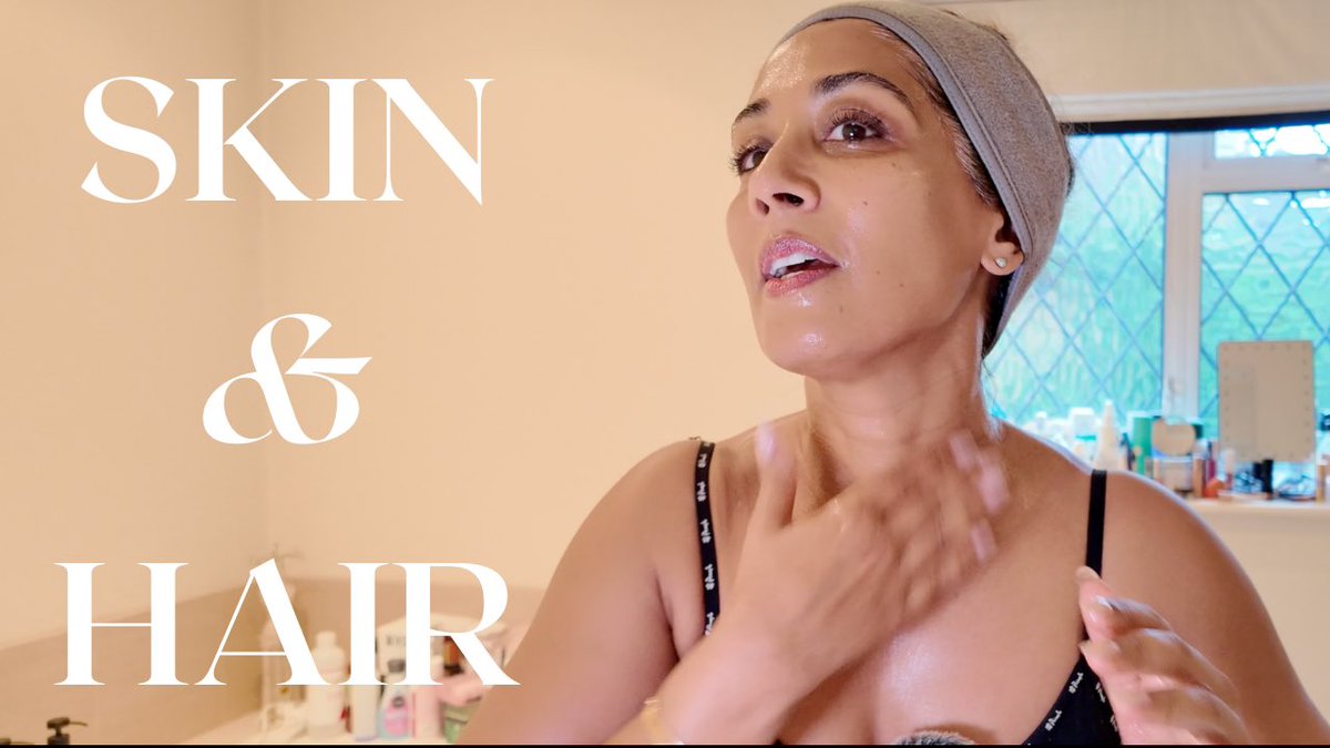IN THE BATHROOM WITH ME: SKINCARE ROUTINE &amp; HAIRCARE SECRETS | AMBARINA ... youtu.be/Dq9qmhvMCa0?si…